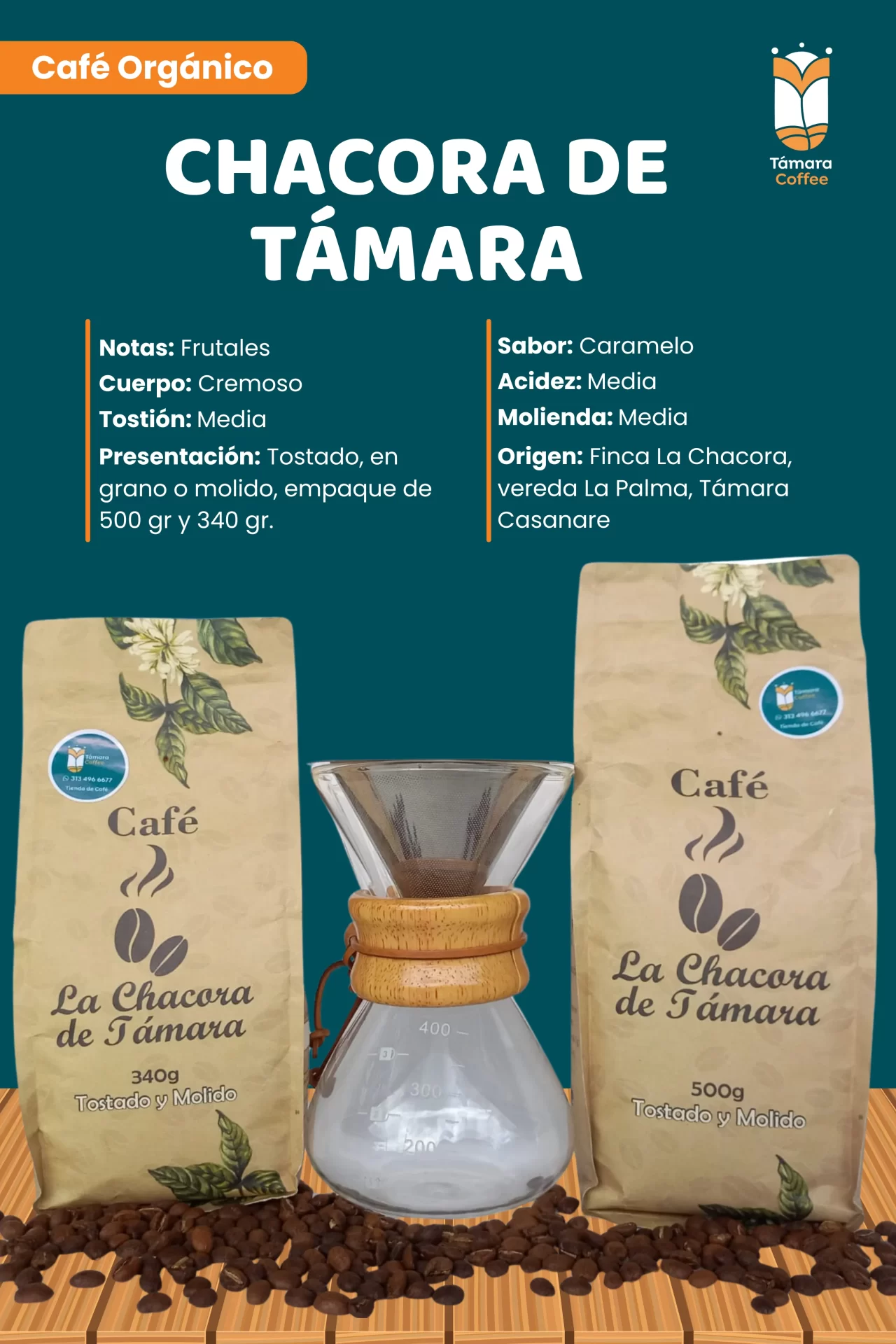 Café Chácora de Támara