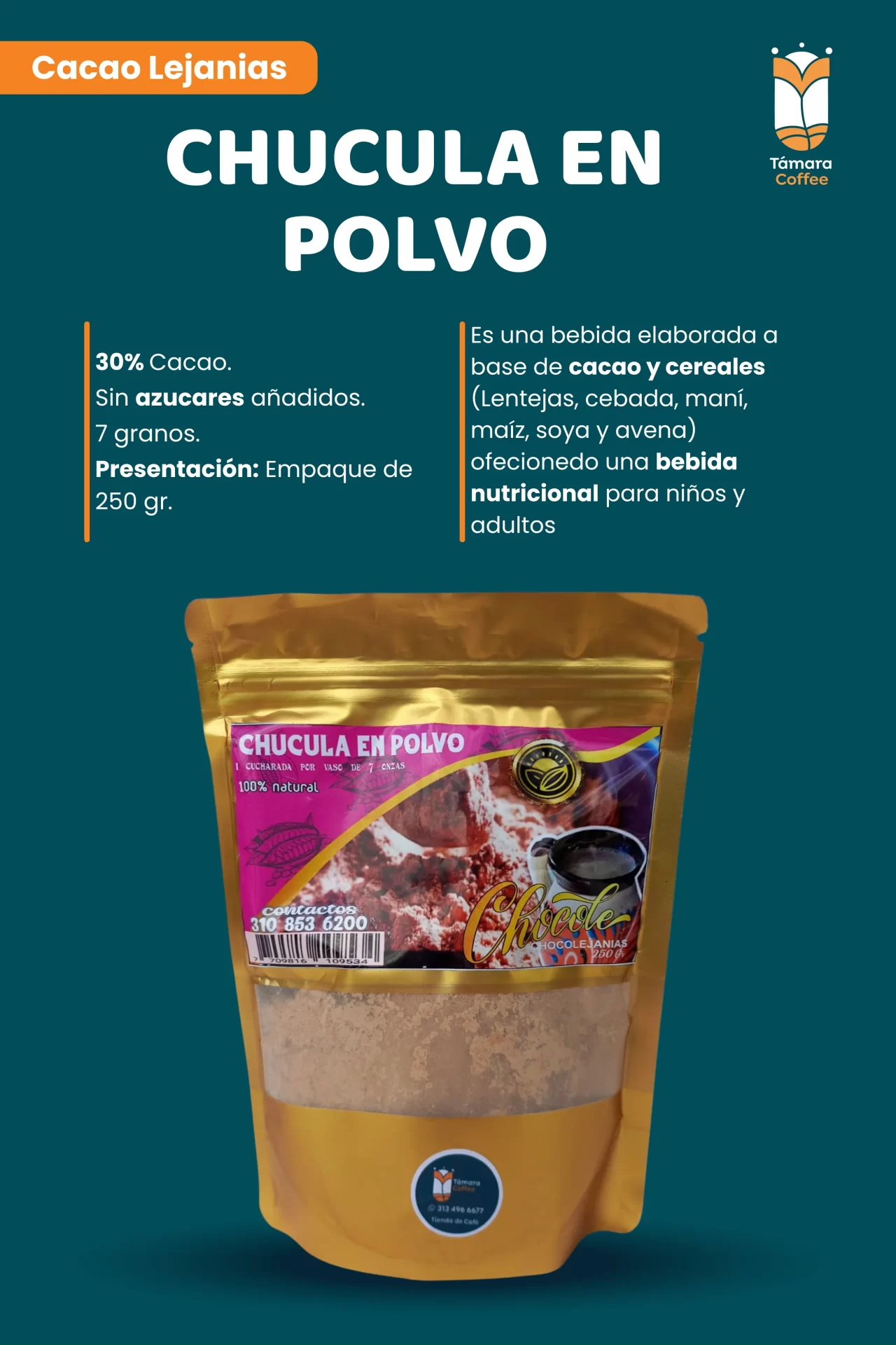 Chucula en polvo